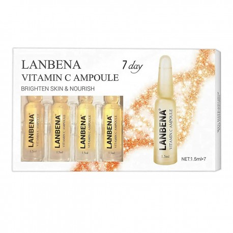 کوکتل-ویتامین-c-مراقبت-از-پوست-7-روزه-لانبنا-lanbena-vitamin-c-ampoule